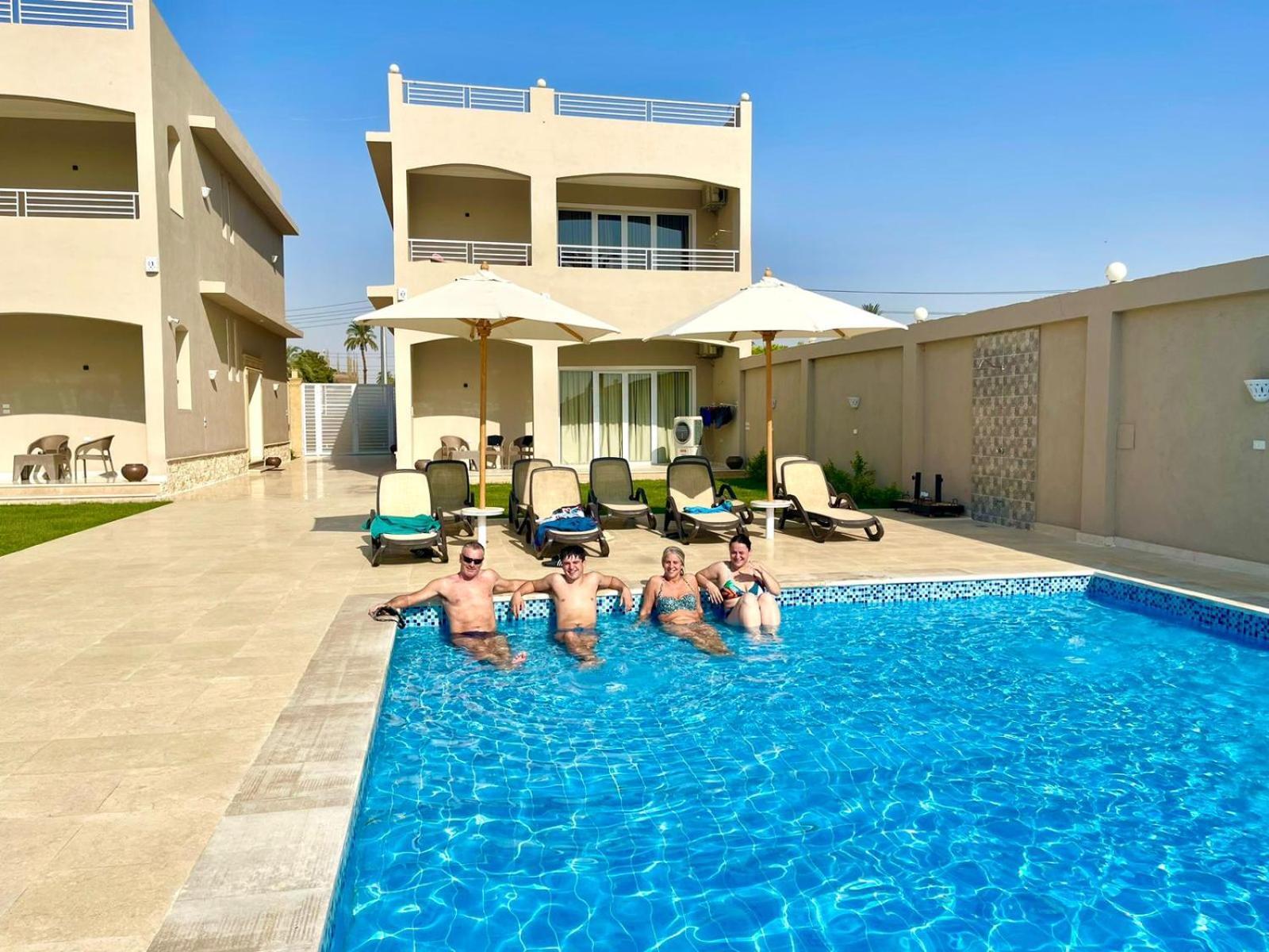 Royal Nile Villas - Pool View Apartment 2 ลักซอร์ ภายนอก รูปภาพ