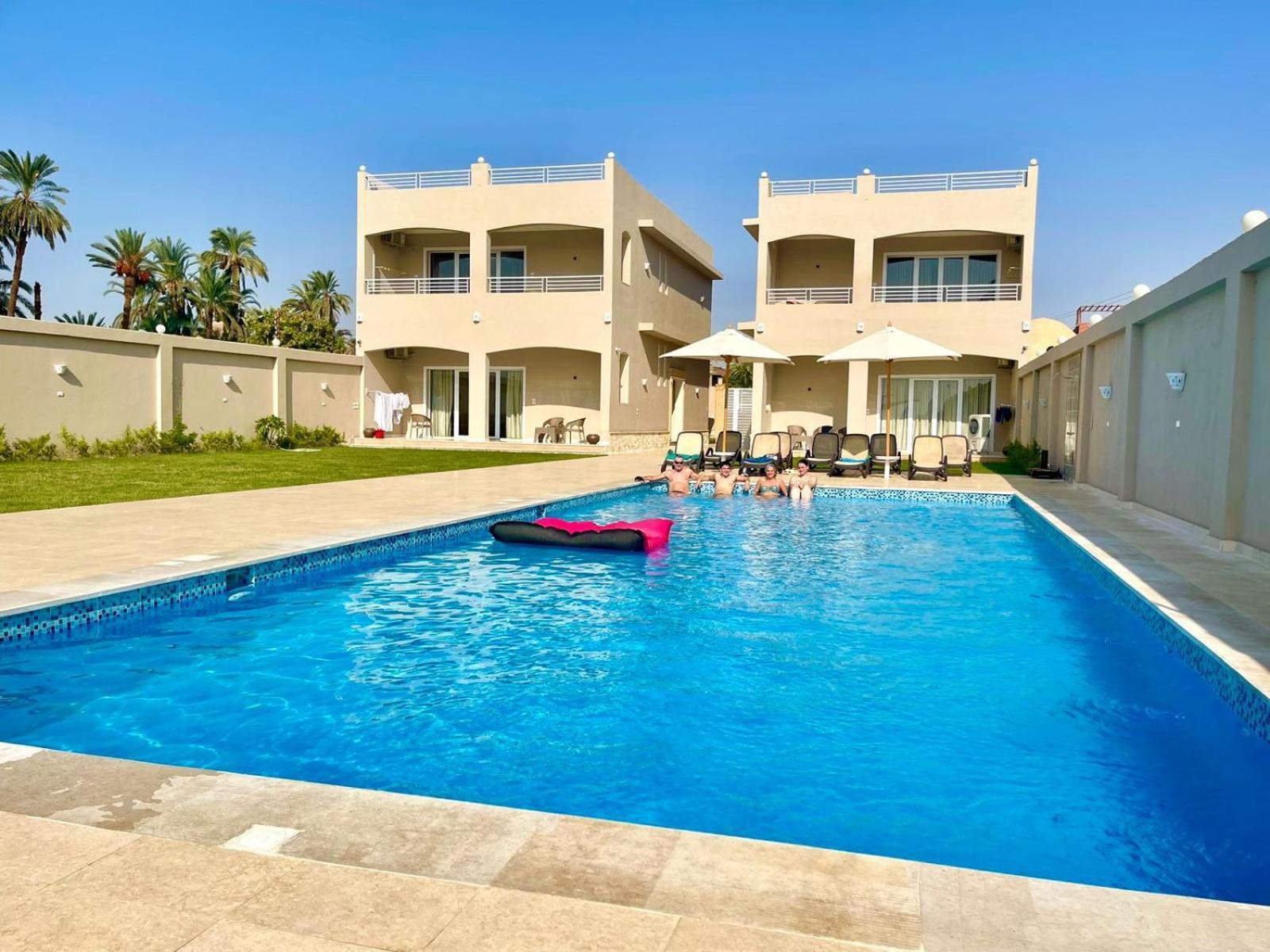 Royal Nile Villas - Pool View Apartment 2 ลักซอร์ ภายนอก รูปภาพ