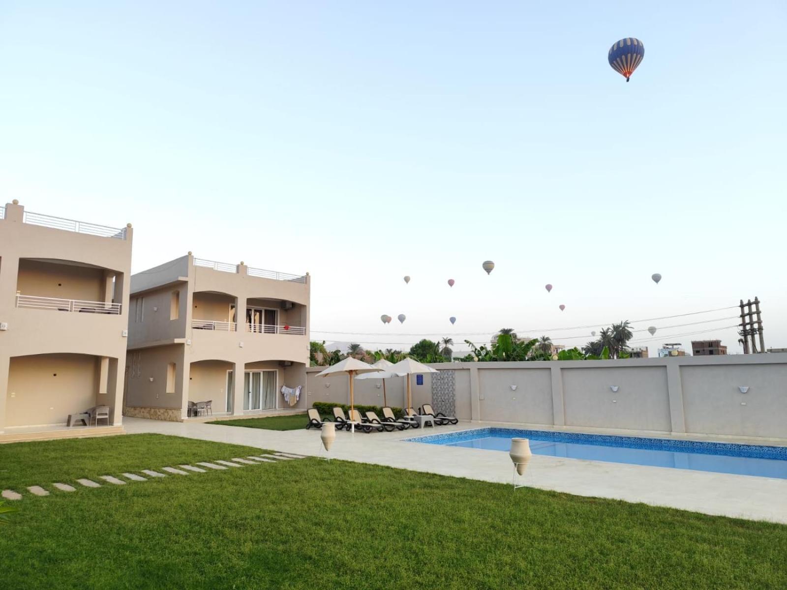 Royal Nile Villas - Pool View Apartment 2 ลักซอร์ ภายนอก รูปภาพ